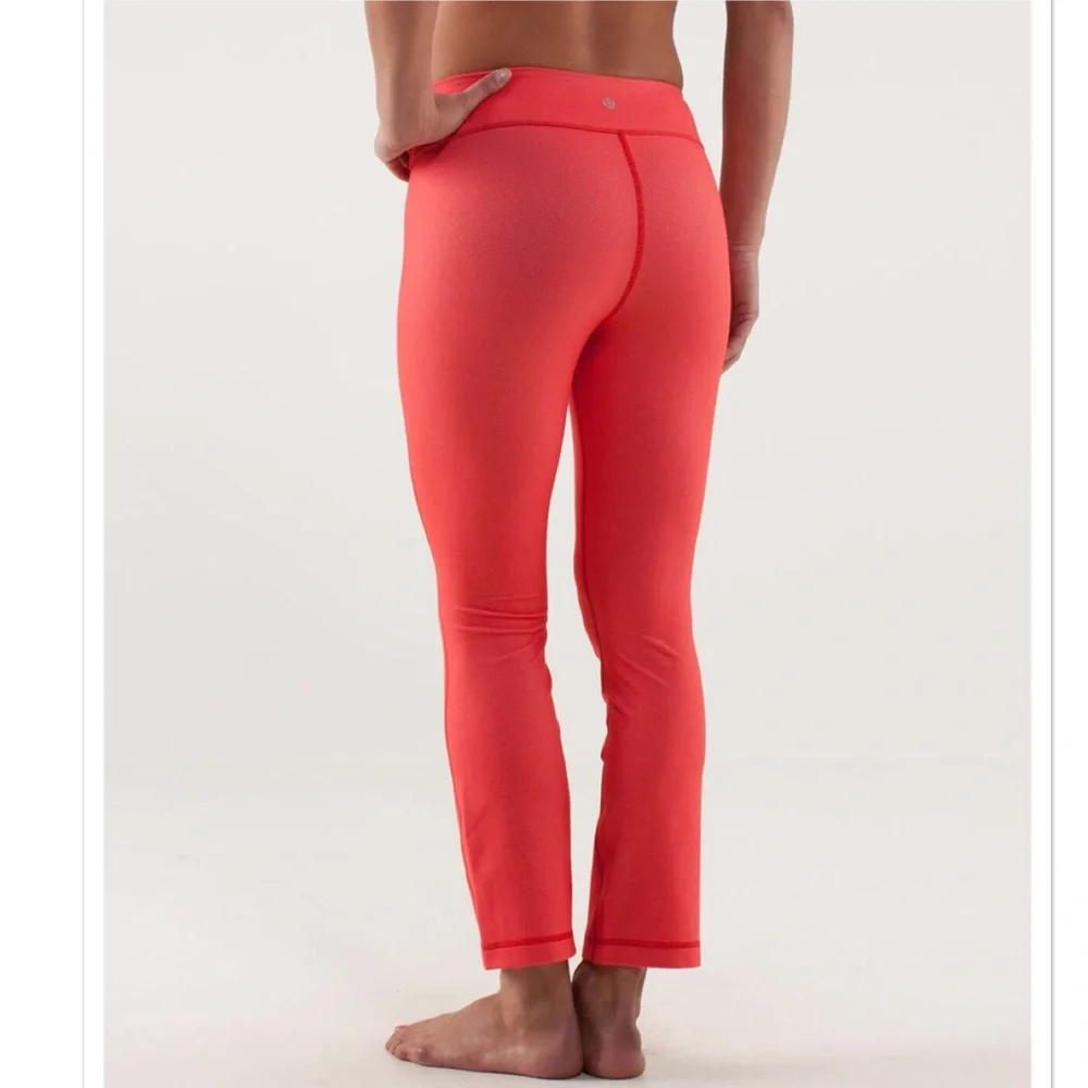 Lululemon PYB Pants in Love Red Slub Denim